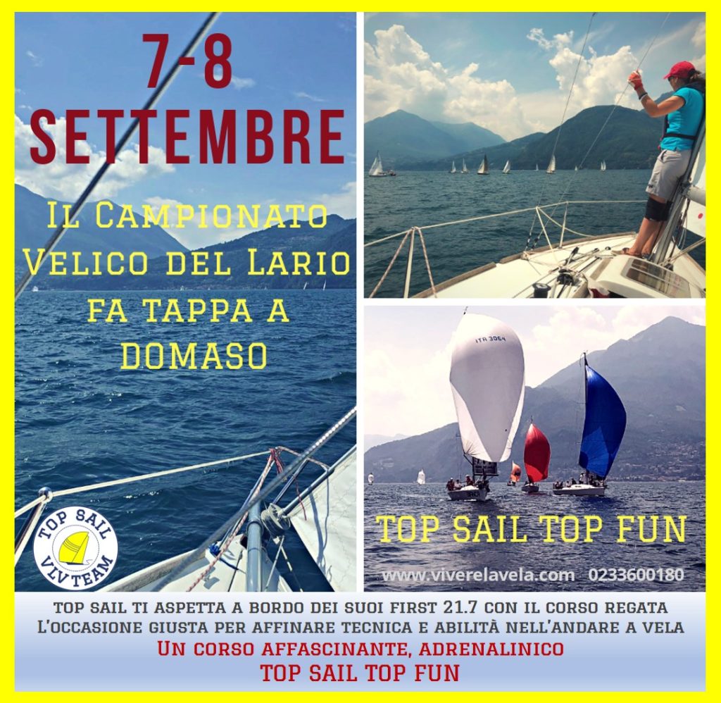 promo TS Regatta 7 8 set 2018 Domaso