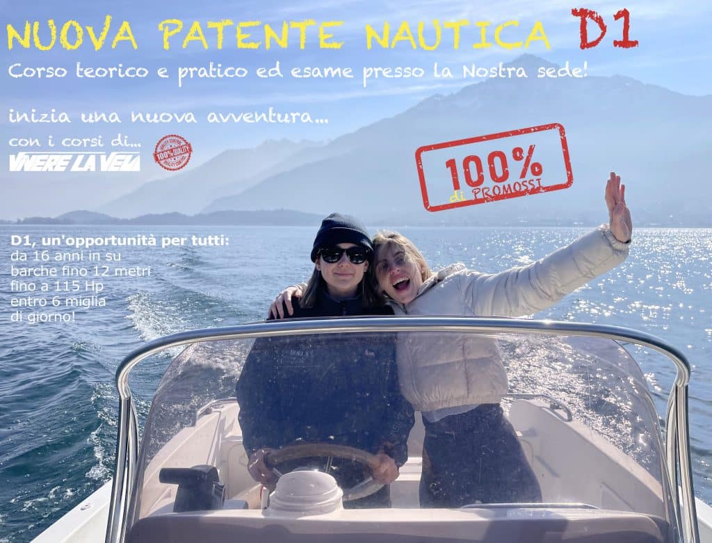 Patentino D1 100% Patente Nautica D1